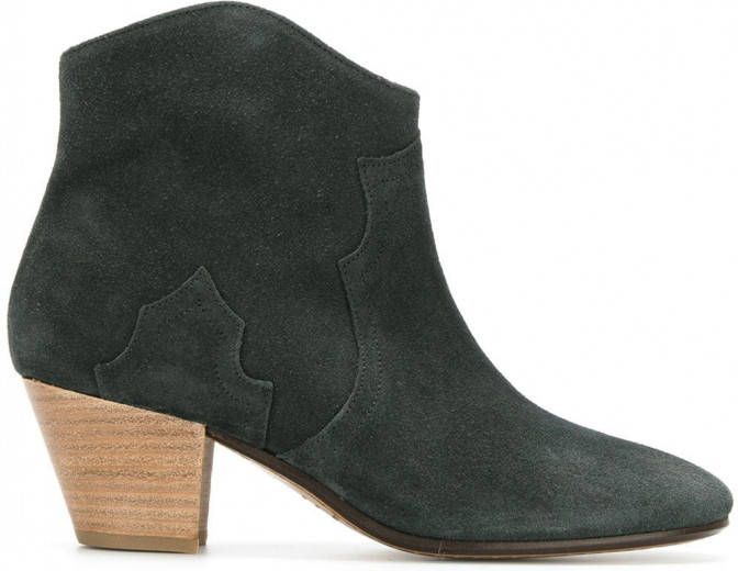 ISABEL MARANT puntige cowboylaarzen Zwart