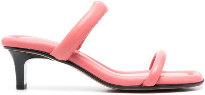 ISABEL MARANT Rare leren sandalen Roze