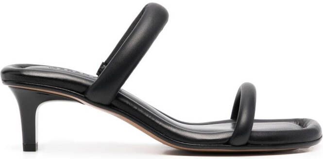 ISABEL MARANT Rare leren sandalen Zwart