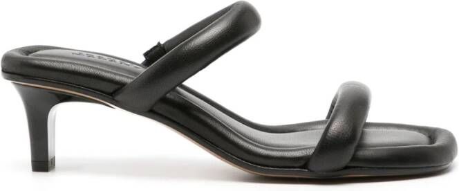 ISABEL MARANT Roreen gewatteerde sandalen Zwart