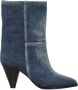 ISABEL MARANT Rouxa 75 denim laarzen Blauw - Thumbnail 1