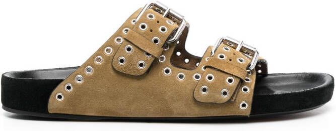 ISABEL MARANT Sandalen met ringlets Beige