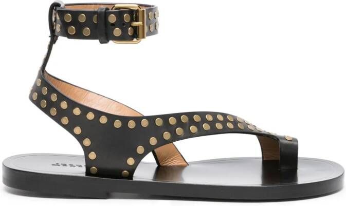 ISABEL MARANT Sandalen verfraaid met studs Zwart