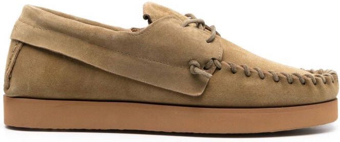 MARANT Suède bootschoenen Beige