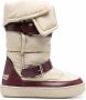 ISABEL MARANT Gewatteerde enkellaarzen Beige - Thumbnail 1