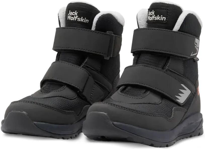 JACK WOLFSKIN Polar Bear-b Texapore Mid VC laarzen met klittenband Zwart