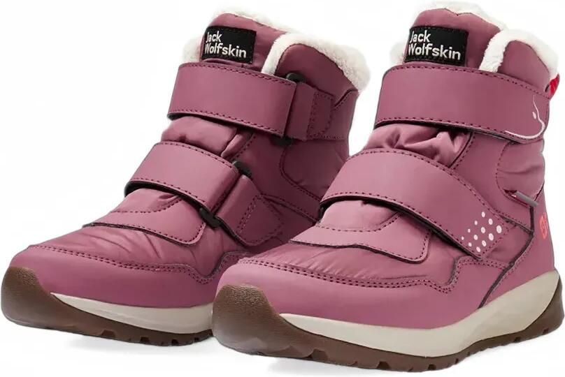 JACK WOLFSKIN Polar Bear-G enkellaarzen met klittenband Roze