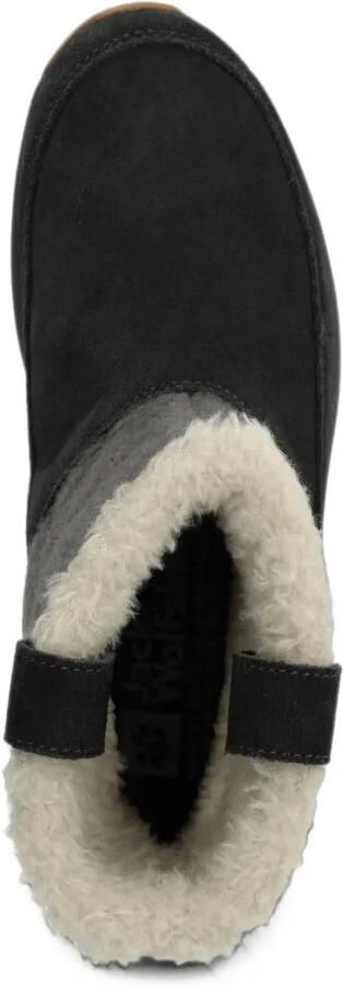 JACK WOLFSKIN quilted shearling-trim ankle boots Zwart - Foto 4