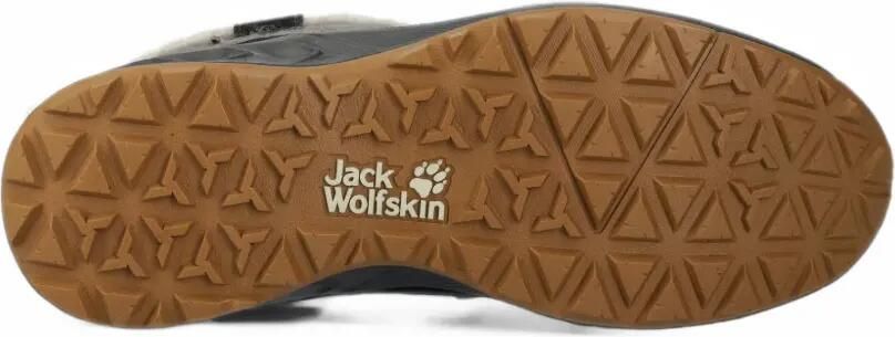 JACK WOLFSKIN quilted shearling-trim ankle boots Zwart - Foto 5