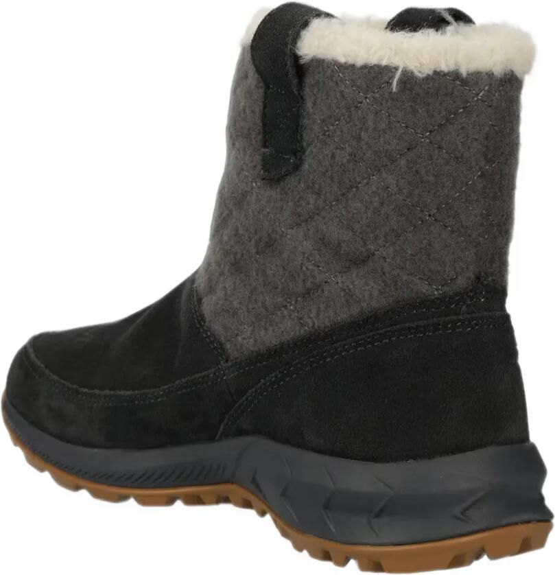 JACK WOLFSKIN quilted shearling-trim ankle boots Zwart - Foto 2