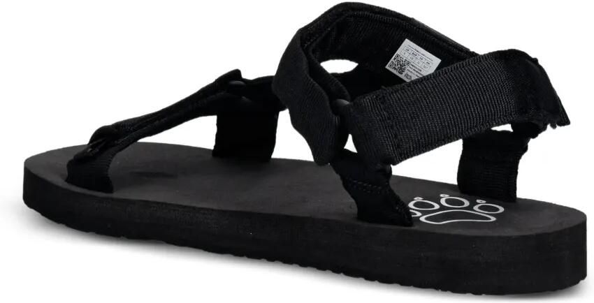 JACK WOLFSKIN Taiga sandalen met klittenband Zwart - Foto 2