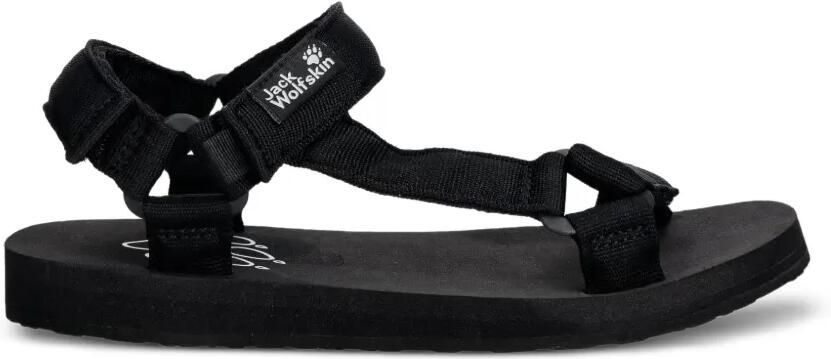 JACK WOLFSKIN Taiga sandalen met klittenband Zwart - Foto 4