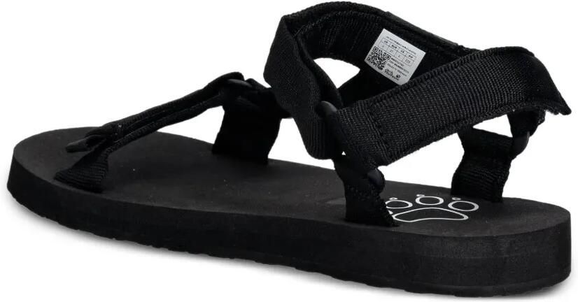 JACK WOLFSKIN Taiga sandalen met klittenband Zwart - Foto 2