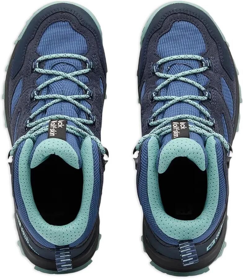 JACK WOLFSKIN Vojo Tour Texapore veterlaarzen Blauw - Foto 2