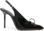 Jacquemus 100 mm Cubisto leren pumps Zwart - Thumbnail 1