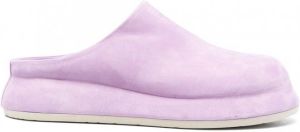 Jacquemus Bricciola muiltjes met plateauzool Paars