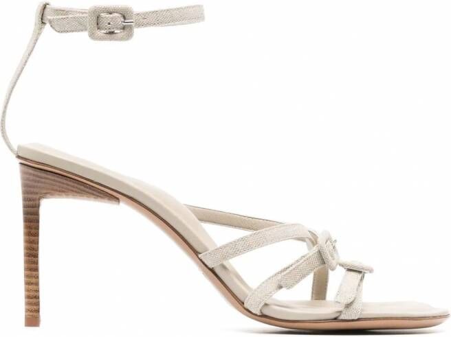 Jacquemus Camargue sandalen Beige