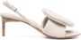 Jacquemus Cuscinu slingback sandalen Beige - Thumbnail 1