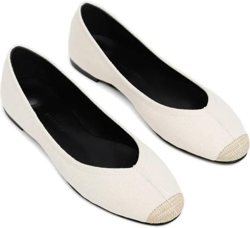 Jacquemus Ballerina's met teendetail Beige - Foto 2