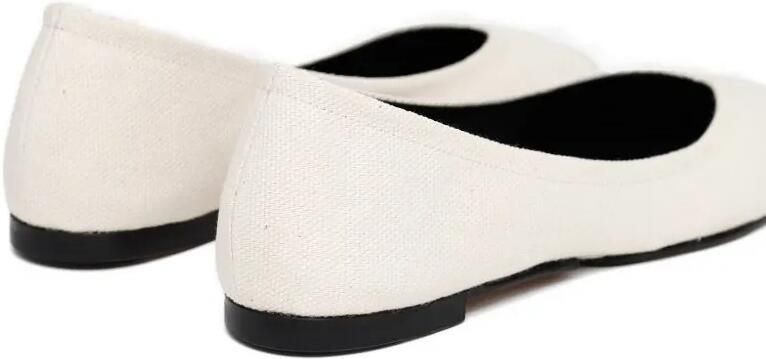 Jacquemus Ballerina's met teendetail Beige - Foto 3