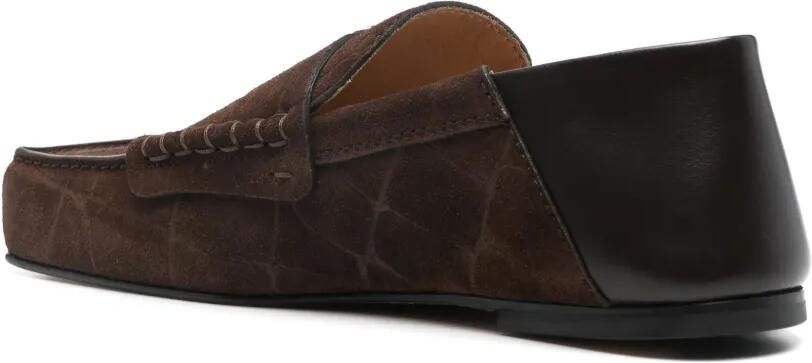 Jacquemus Carré mocassins Bruin - Foto 3