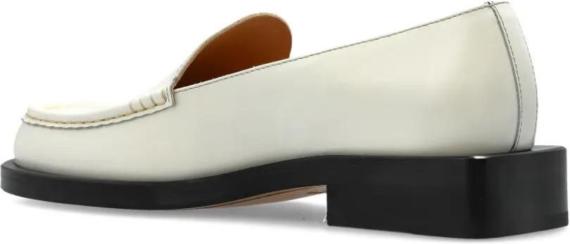Jacquemus Leren loafers Wit - Foto 4