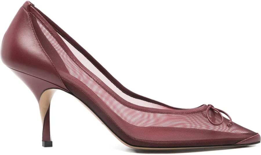 Jacquemus Les Escarpins Tourni pumps Rood