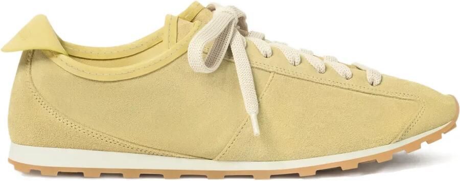 Jacquemus Les tennis leren sneakers Geel