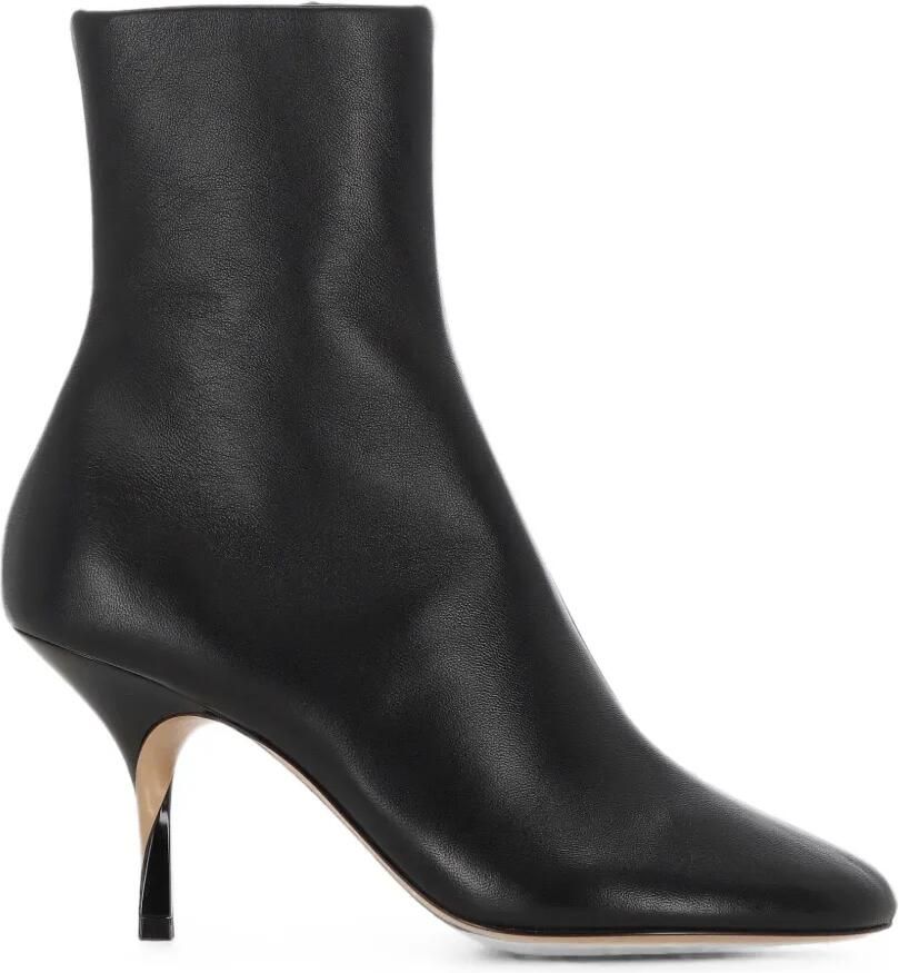 Jacquemus pointed-toe ankle boots Zwart
