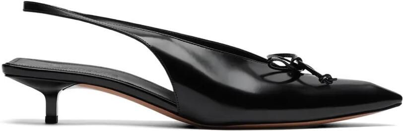 Jacquemus Pumps met strikdetail Zwart