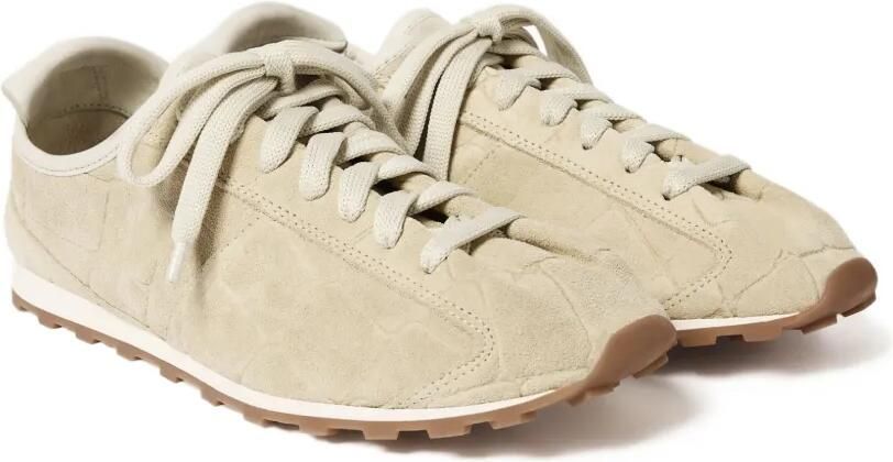 Jacquemus Suède low-top sneakers Beige