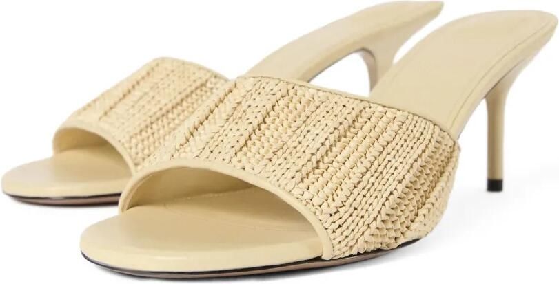 Jacquemus The Cubisto muiltjes met hak Beige - Foto 4