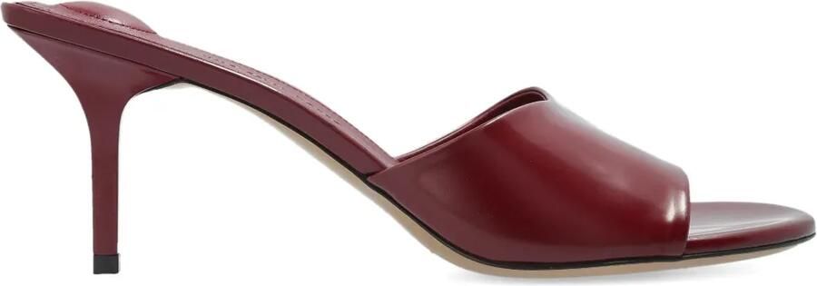 Jacquemus The Cubisto muiltjes met hak Rood