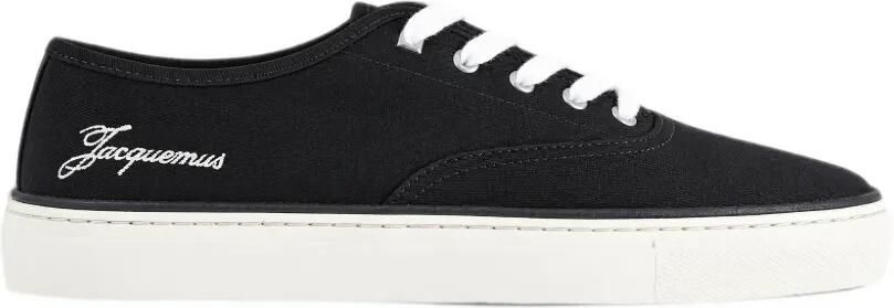 Jacquemus The Féfé logo-embroidered sneakers Zwart