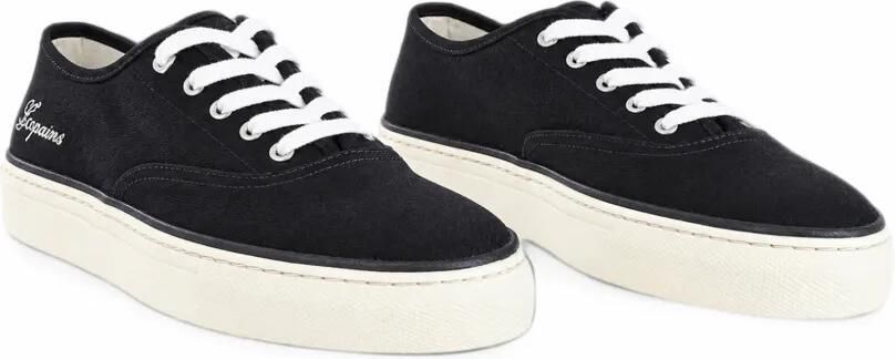 Jacquemus The Féfé logo-embroidered sneakers Zwart - Foto 4