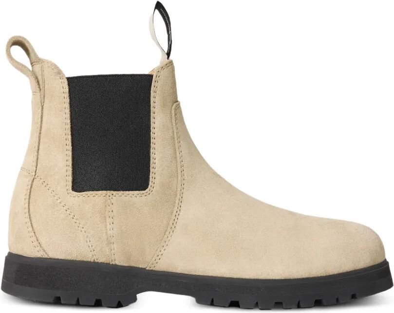 Jacquemus The Foin ankle boots Beige
