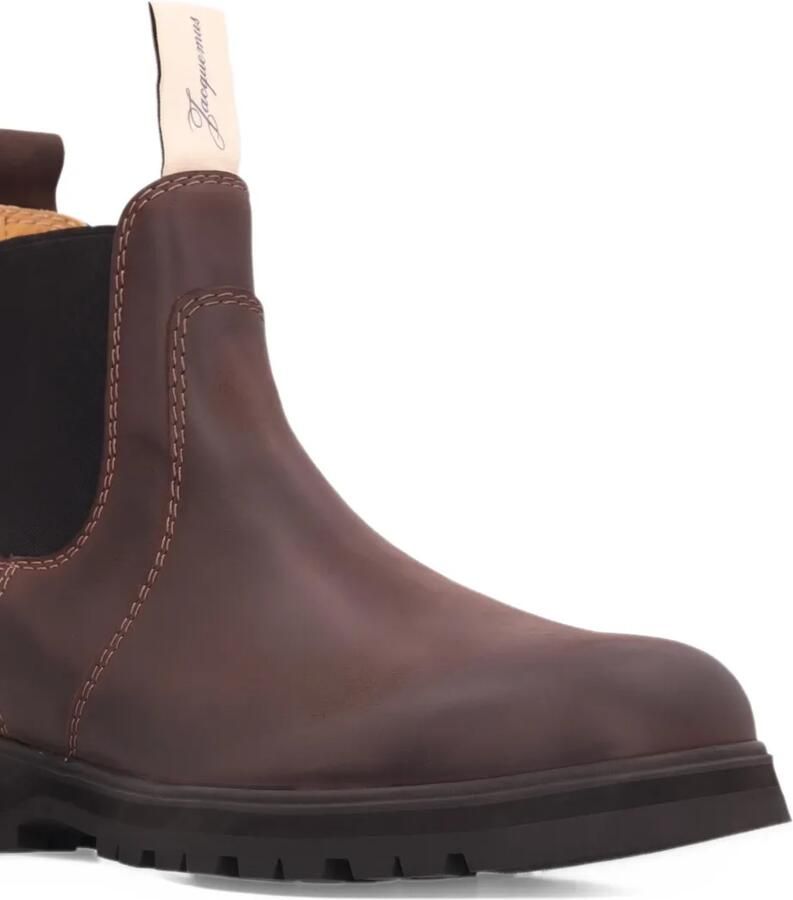 Jacquemus The Foin enkellaarzen Bruin - Foto 3