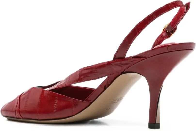 Jacquemus The Poisson slingback pumps Rood - Foto 4