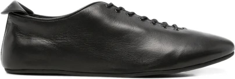 Jacquemus The Tennis leren sneakers Zwart