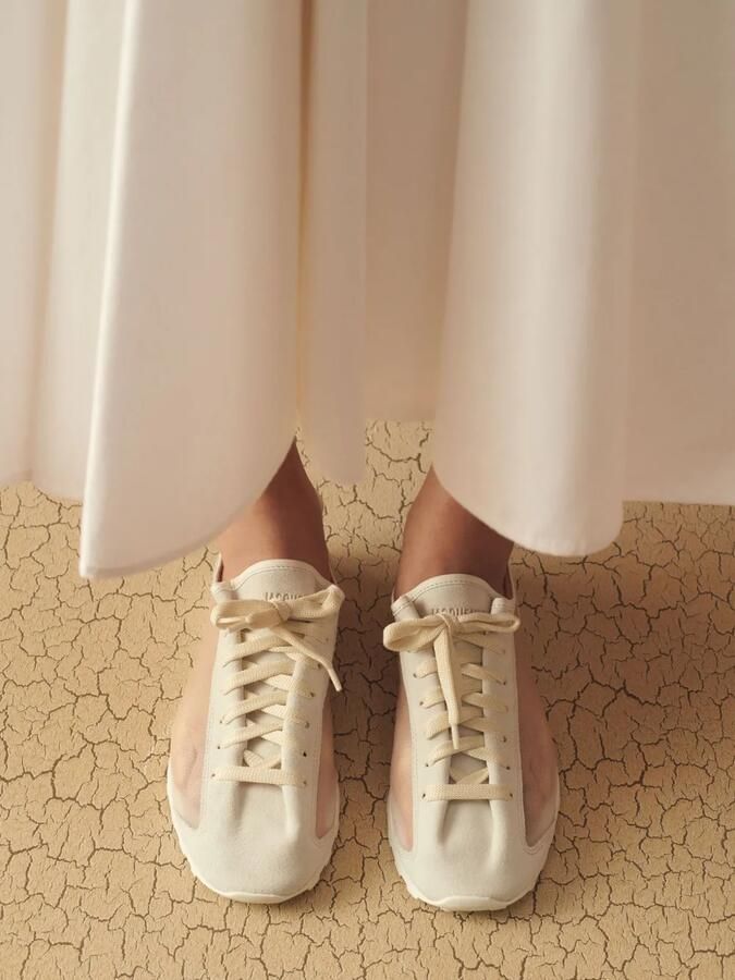 Jacquemus The Tennis sneakers Beige - Foto 3