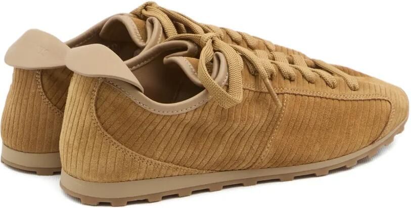 Jacquemus The Tennis suède low-top sneakers met reliëf Bruin