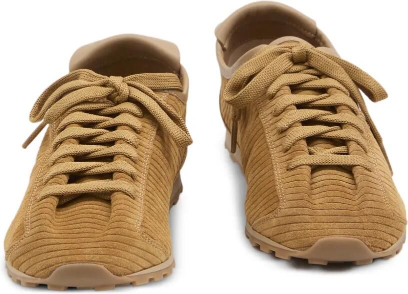 Jacquemus The Tennis suède low-top sneakers met reliëf Bruin - Foto 2
