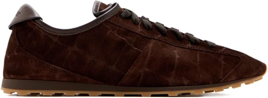 Jacquemus The Tennis suède sneakers Bruin