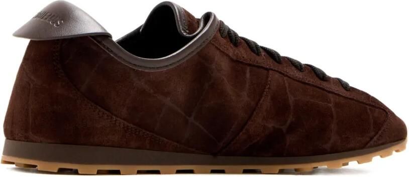 Jacquemus The Tennis suède sneakers Bruin - Foto 4