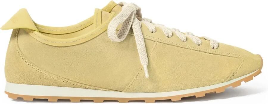 Jacquemus The Tennis suède sneakers Geel