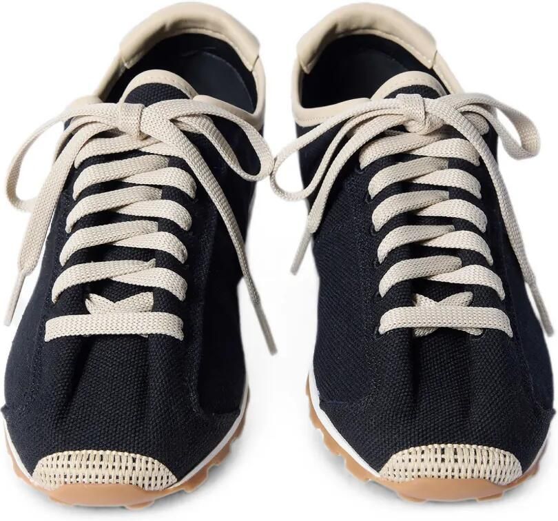 Jacquemus The Tennis zachte en lichtgewicht sneakers Zwart - Foto 3