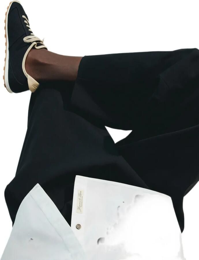 Jacquemus The Tennis zachte en lichtgewicht sneakers Zwart - Foto 2