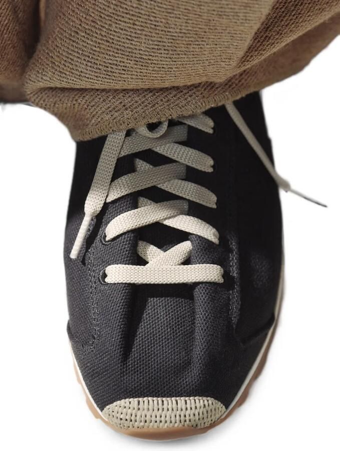 Jacquemus The Tennis zachte en lichtgewicht sneakers Zwart - Foto 4