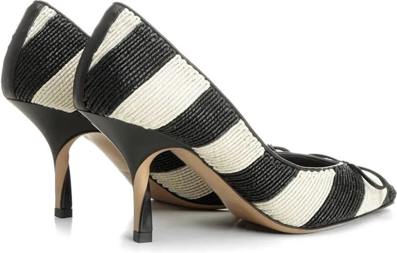 Jacquemus The Tourni pumps met hak Zwart - Foto 5