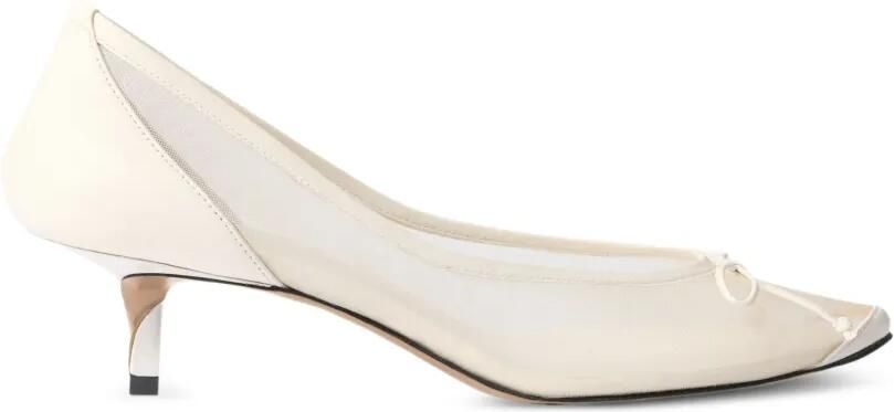 Jacquemus Tourni pumps met hak Wit